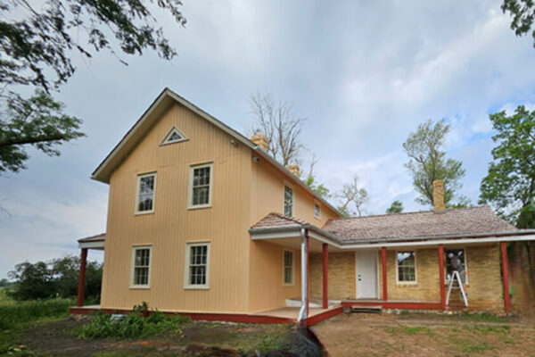 Andrew Peterson Farmhouse -View fr North