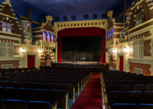 Holland Theatre - Interior Atmospherics w curtain open